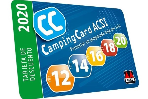 Imagen sobre la oferta en zona de acampada